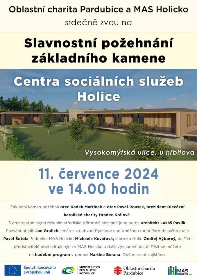 Model.Name: 2024 07 11 Holice Charita Slavnostni Pozehnani Zakladniho Kamene